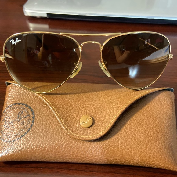 Ray-Ban aviators sunglasses - Picture 2 of 2
